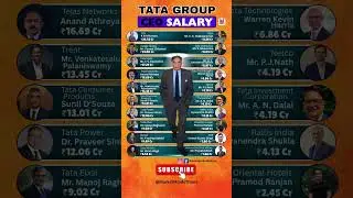 Tata Group CEO Salary Secrets #ceo #salary #tata