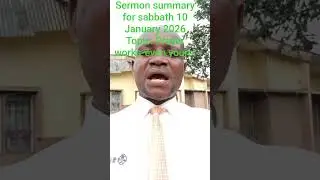 Saw 10 Jan 2026 Sermon summary  topic Prayerworks-even yours