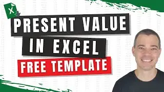How to Calculate Present Value in Excel (PV Function)