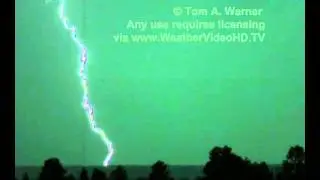 Lightning captured at 7,207 images per second