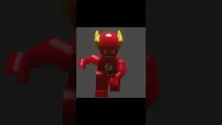 Lego Flash Anim 🤷🏽&zwj;♂️ #Lego#theflash#animation#3danimation#blender#fun#hero#mecabricks