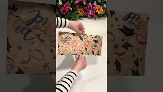 ✅ Money wrapped like an ENVELOPE 🎁 #giftwrapping #wrappingpresents #diy