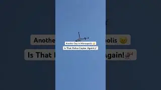 Another Police Helicopter? Bde Maka Ska Lake Calhoun #minnesota #minneapolis