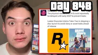 Day 848 GTA 6 Delayed to 2027?! 