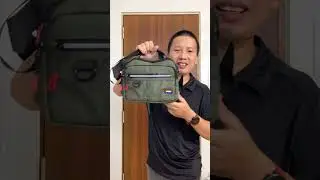 T&uacute;i đeo ch&eacute;o đựng vừa Ipad  #quytrada #review #tuideocheo #quytinhtuy