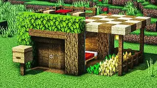 Minecraft :- How to Build a Simple Starter House // Minecraft House // @WiederDude