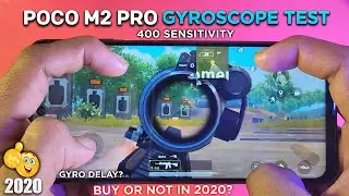 Poco m2 Pro Pubg Gyroscope Test Full Review After All Update 2020|poco m2 pro gyroscope test
