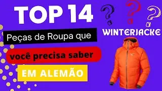 PEÇAS de ROUPA MAIS COMUNS em ALEMÃO - Alemão no Ponto