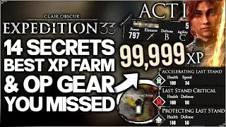 Clair Obscur Expedition 33 - Secret Best Weapon, Pictos & INFINITE XP Farm - 14 GAME CHANGING Tips!