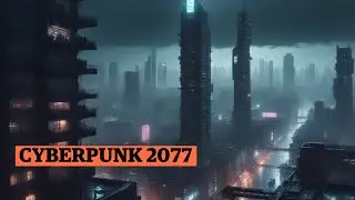 Pure Relaxing Cyberpunk Ambient No Music | Natural Rain Sound! | Blade Runner Vibes