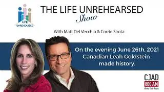 On the evening June 26th, 2021 Canadian Leah Goldstein made history.