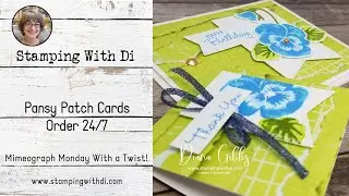 Pansy Patch - Mimeograph Monday With a Twist!