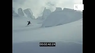 1980s Skiing, HD from 35mm