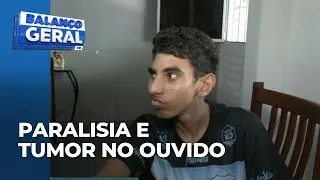 Kauan tem paralisia e agora descobriu tumor no ouvido; mãe de desespero pede tratamento prioritário