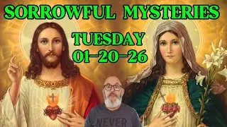 Sorrowful Mysteries Of The Dominican Rosary | Prayer | Tuesday 01-20-26 #prayer #catholicsaints 