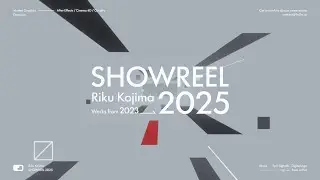 Riku Kojima - SHOWREEL 2025｜Motion Graphics