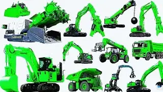 Jenis-jenis Alat Berat Konstruksi Jalan Asphalt | Grapple Excavator, Telehandler, Truck, Grader