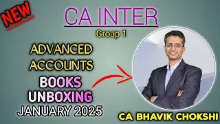 UNBOXING !!😍 VELOCITY 2.O book 📚 || CA INTER || @cabhavikchokshi 💙 #cainter #icai