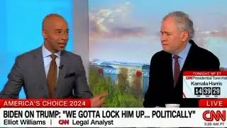CNN Panel, Biden's lock him up remark about Trump was a profoundly stupid thing to say! I think it's
