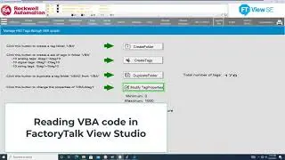Простой способ понять код VBA в FactoryTalk View Studio SE