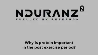 Why is protein important in the post exercise period?