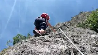 Geierwand Kletterseig bei Haiming in Tirol (Ochsengarten)