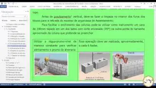 Curso sobre o Manual prático do Mestre de Obras 6 Elevação: Paredes e painéis.
