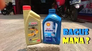Shell Advance AX7 Vs Castrol Power 1 di Honda Tiger Revo