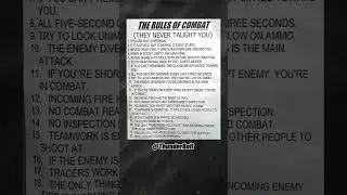 20 rules they NEVER taught you in basic! 🪖