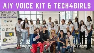 Tech4Girls Service Project with AIY Voice Kits