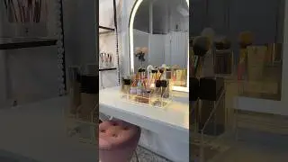 Everyday Makeup Storage | Luvo Acrylic Makeup Organiser | Vanity Room Accessories