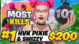 1-е место, Кубок победы в парном разряде (200 долларов) с участием Swizzy 🏆