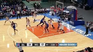 Langston Galloway drains seven three-pointers for the Westchester Knicks