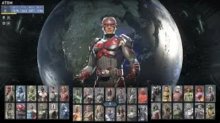 [Injustice 2] Gameplay - Battle Simulator / Atom