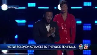 North Carolina A&T senior Victor Solomon receives team's most votes, advances to semifinals on 'T...