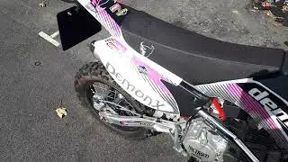 demon x detroit 170cc road registered pit bike