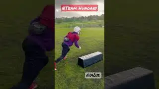 Train in rain ⛈ @teamhungary 🏈🇭🇺💪