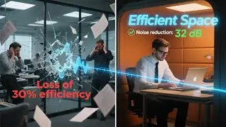 🔥 Noise affects 30% of office work efficiency? Try this office pod magic tool!