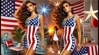 🎇 Rasta Imposta Flag USA Dress | Best Rasta Imposta Flag USA Dress 🎇