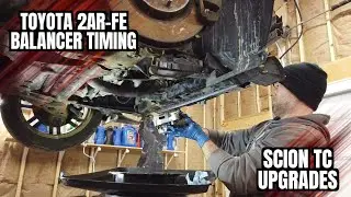 Scion 2AR-FE Balancer Shaft Timing and LED upgrades