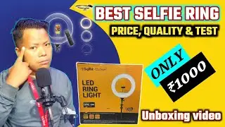 How to use selfie ring light 2024 | digitek selfie ring light | nepali unboxing video 🤑 #unboxing