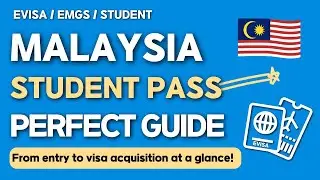 How to Apply for a Malaysia Student Visa (2025) | Full EMGS & eVISA Process