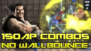 150 AP Heihachi Combos (No Wallbounce) - PSASBR 1.12