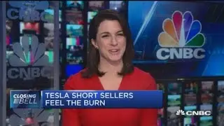 Tesla short sellers feel the burn as shares jump