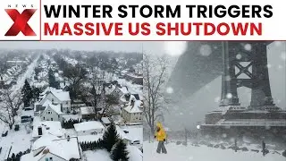 US Winter Storm: Over 1 Million Without Power, 10,000 Flights Cancelled Across America | NewsX