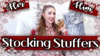 BEST STOCKING STUFFER IDEAS FOR HIM & HER *must watch!*