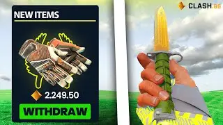 FROM $140 TO $2500! CRAZY BATTLE CASE! CLASH.GG PROMO CODE