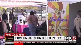Hundreds take part in Love on Jackson block party in Historic Westside