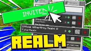 REALM INVITES! (MCPE)