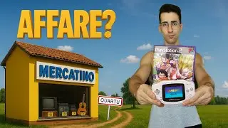 Ho trovato VIDEOGIOCHI nascosti nei MERCATINI dell&rsquo;usato di paese!